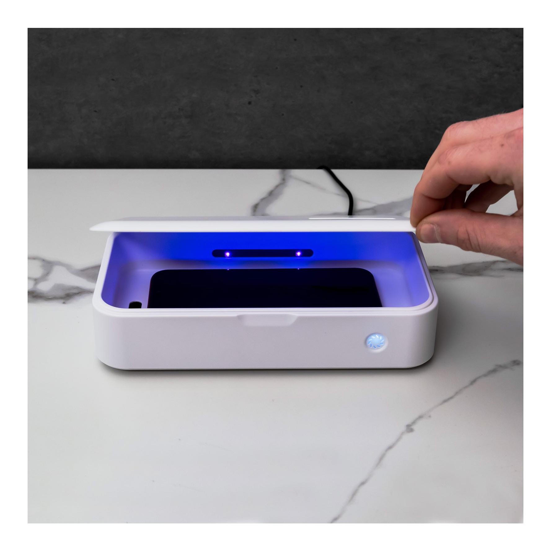 KeySmart CleanTray | stérilisant lumière UV - Blanc