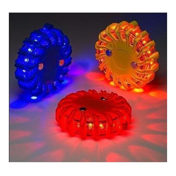 YONC LED Blitzer / Warnleuchte - Blau - Akku