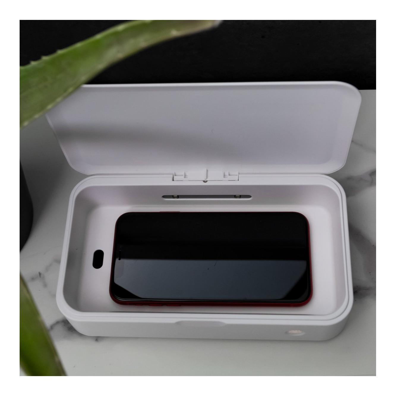 KeySmart CleanTray | stérilisant lumière UV - Blanc