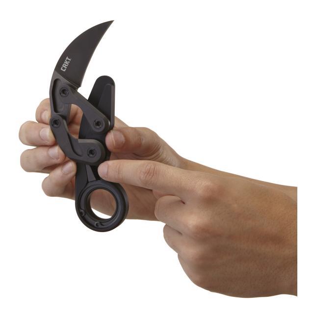 CRKT Provoke® - Black - EDC/Einsatzklappmesser (Karambit)