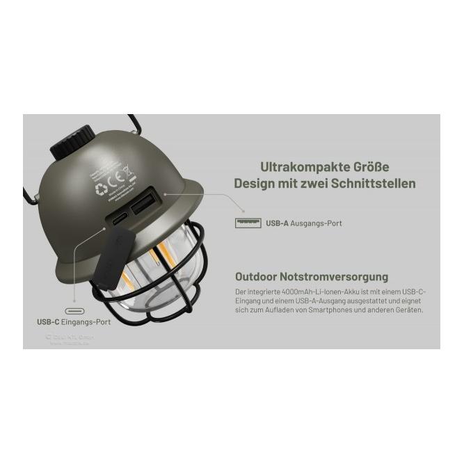 Nitecore Campinglaterne LR40