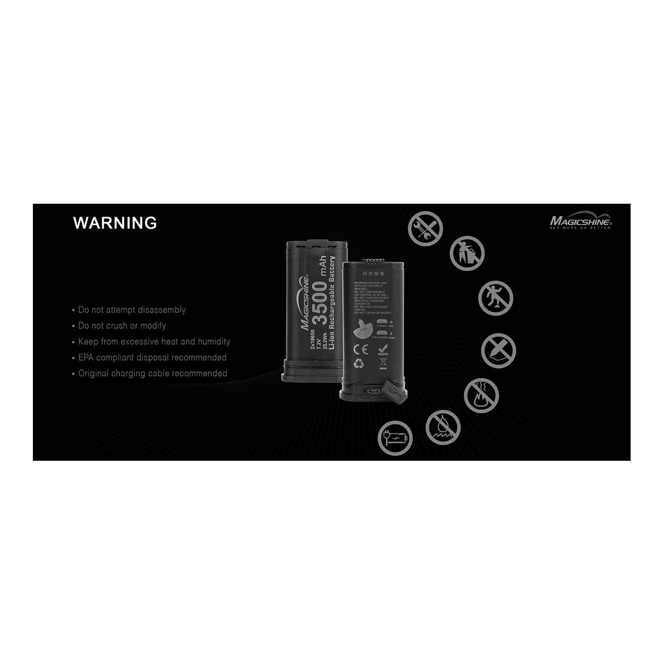Olight Akku Pack 3500 mAh für Allty 2000