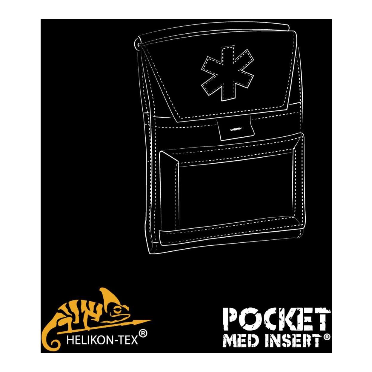 Helikon Pocket Med Insert® - schwarz