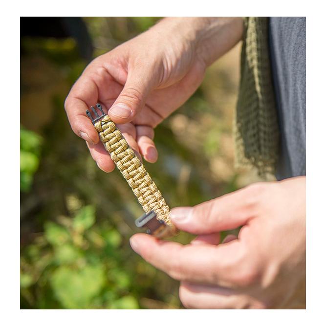 Helikon Survival Armband Paracord - Coyote
