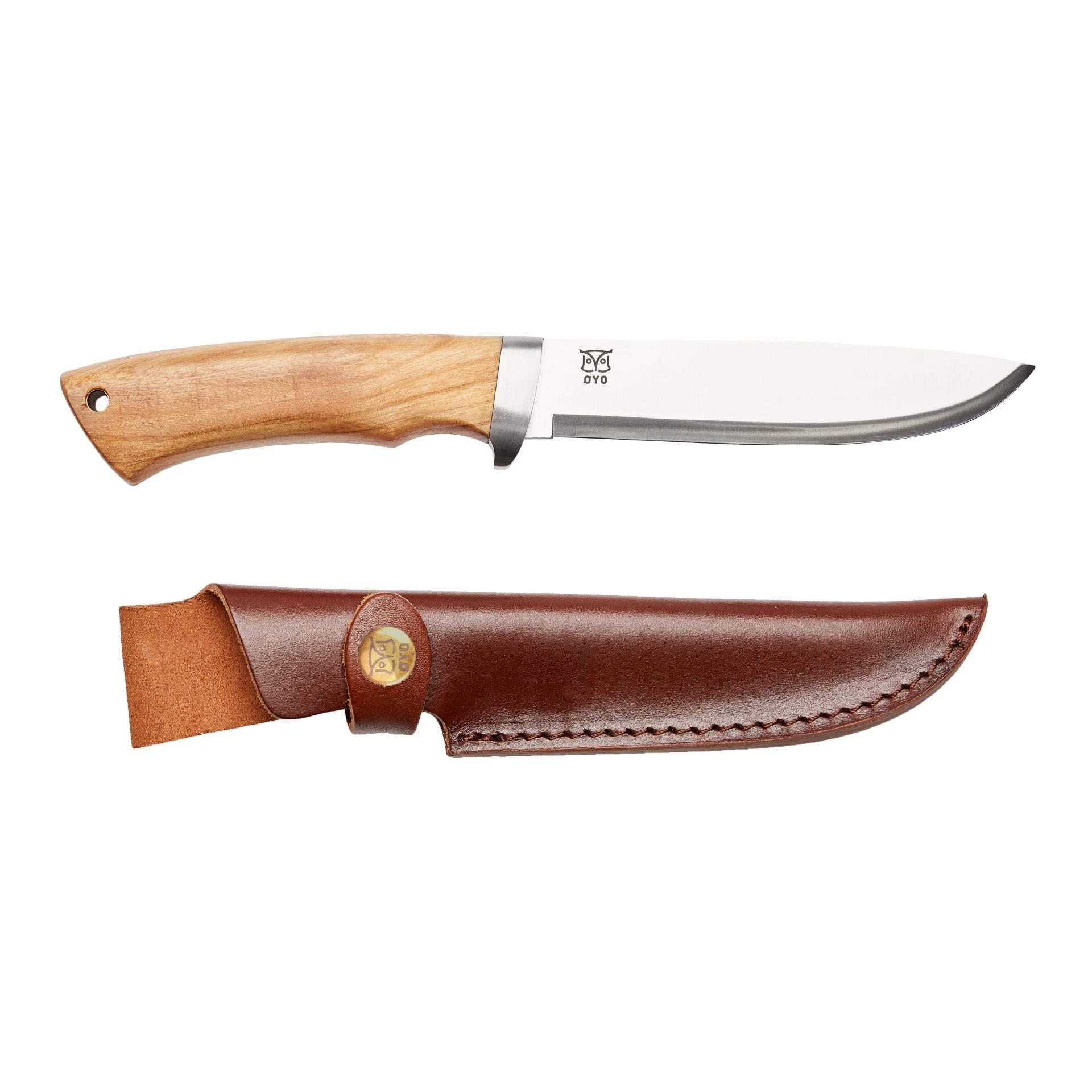 Øyo RONDANE - Jagd/Outdoormesser mit Lederscheide