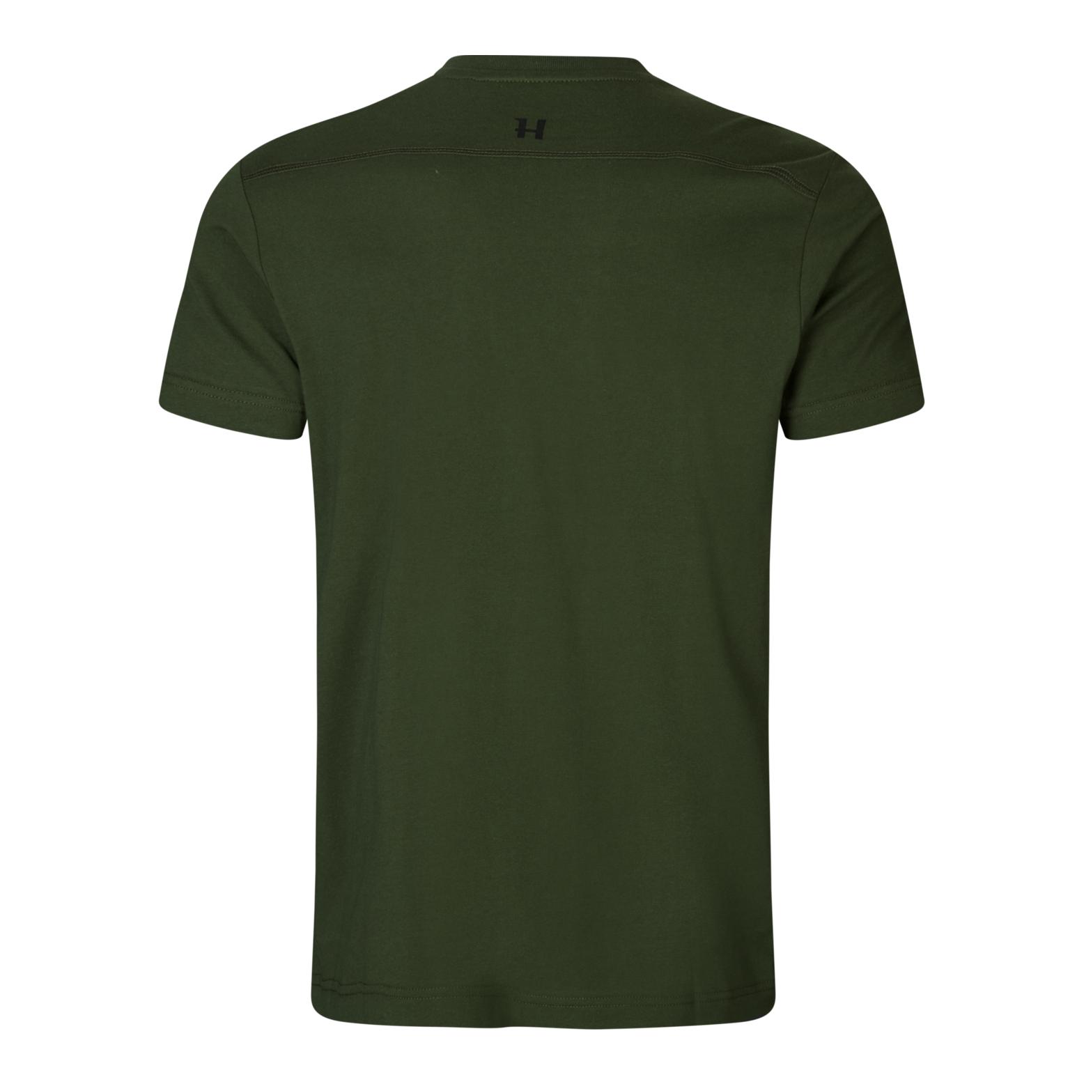 Härkila Logo T-Shirt 2er-pack - Duffel green/Phantom