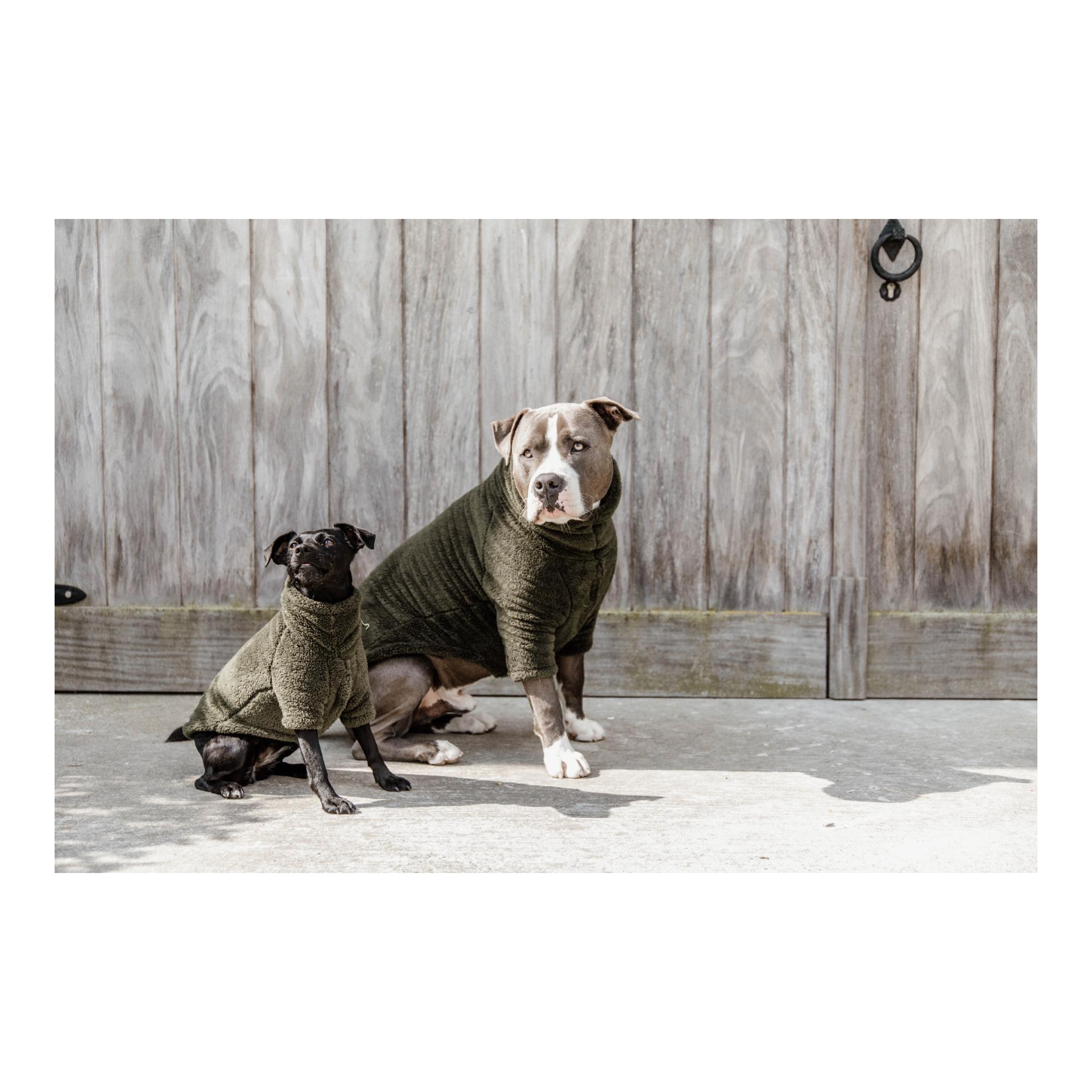 Kentucky Dogwear Hundepullover Teddy Fleece - Pine Green