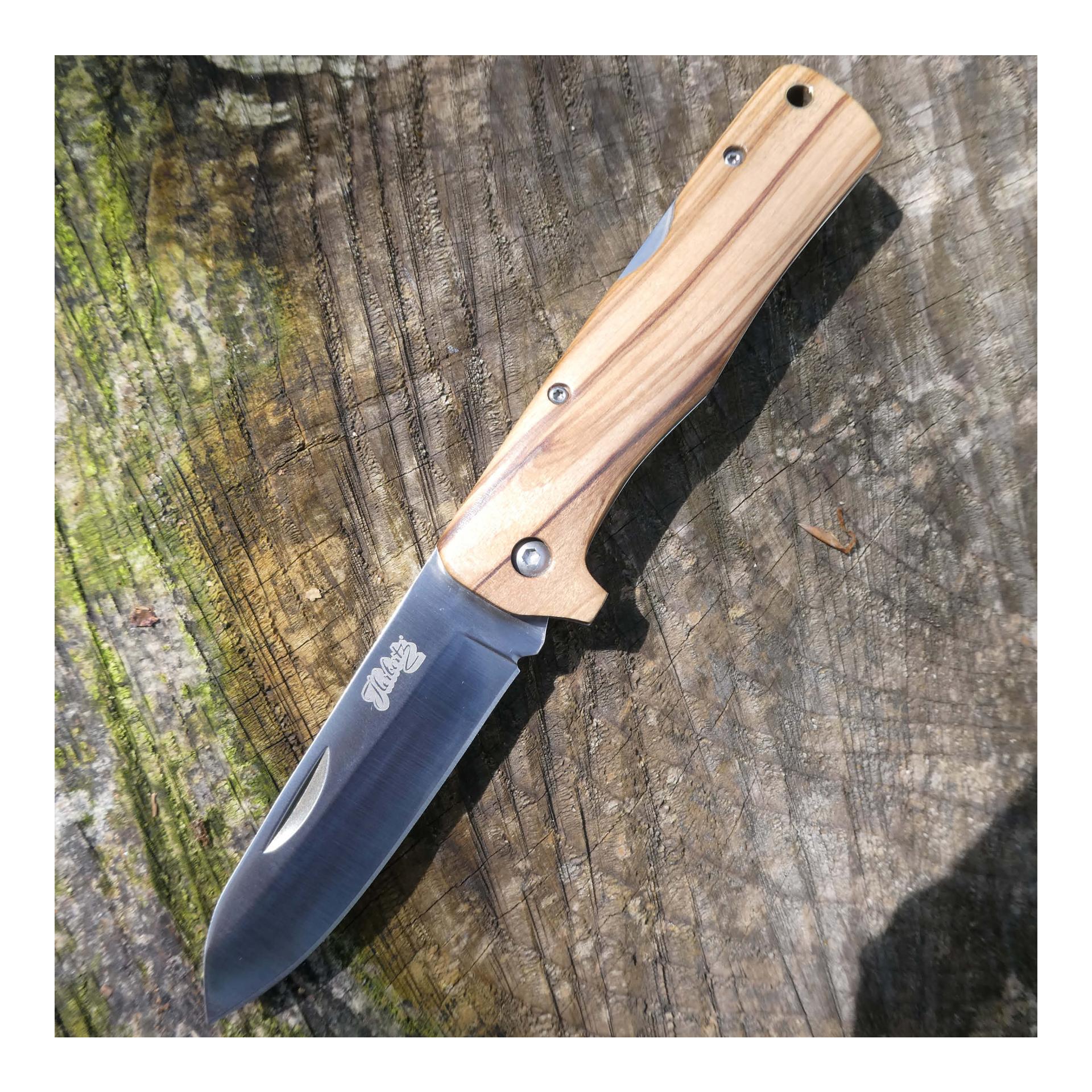 Herbertz Selektion Taschenmesser Olivenholz