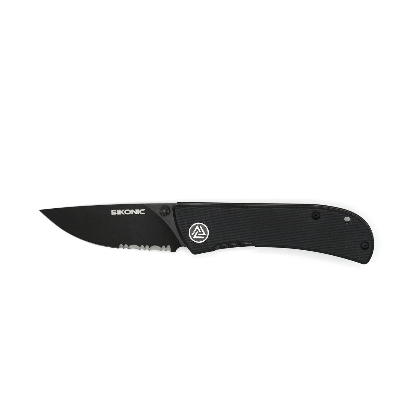 Eikonic Einhandmesser Fairwind, G10, Teilsägezahnung