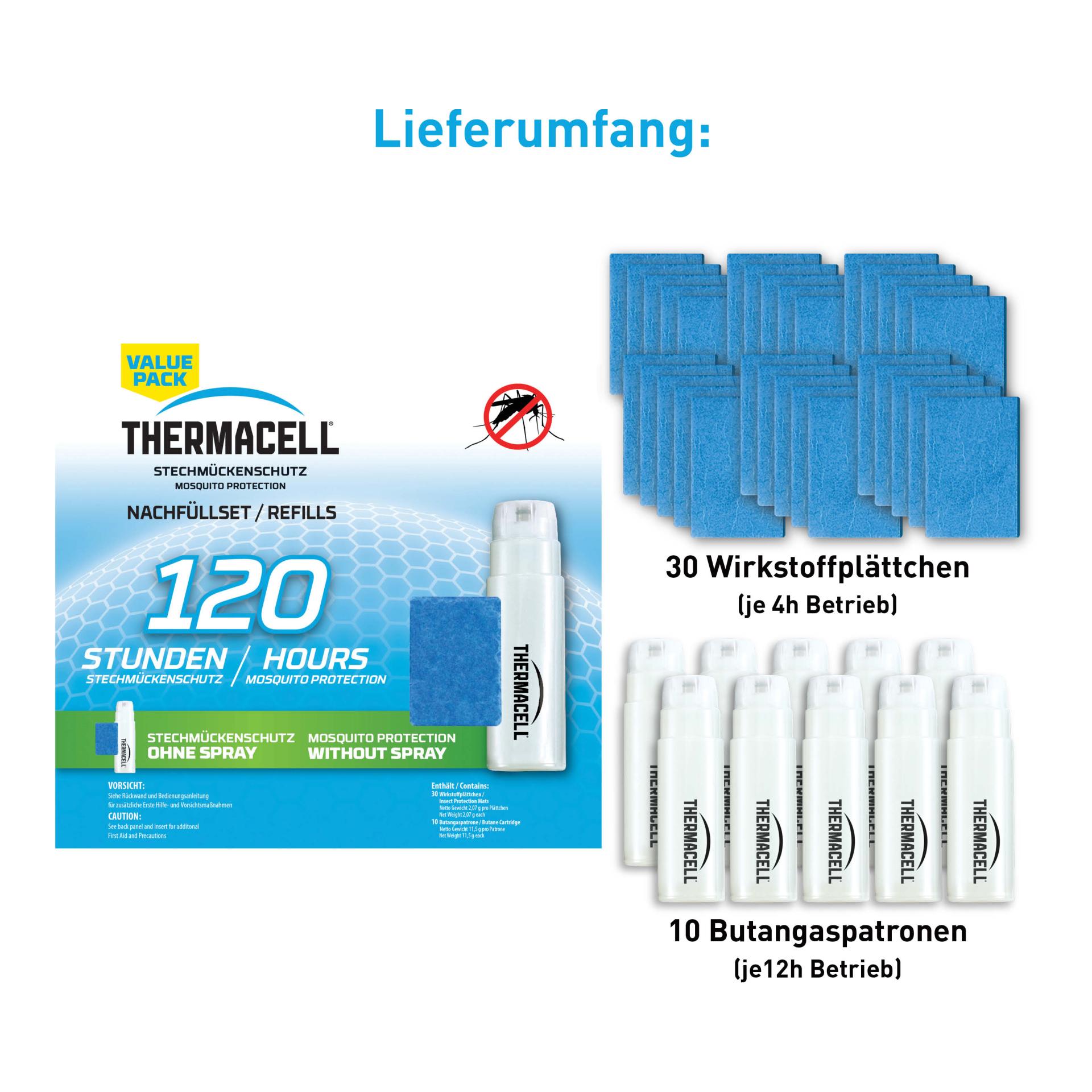 Thermacell Kit anti-moustiques: Protect HALOmini + recharge 120h