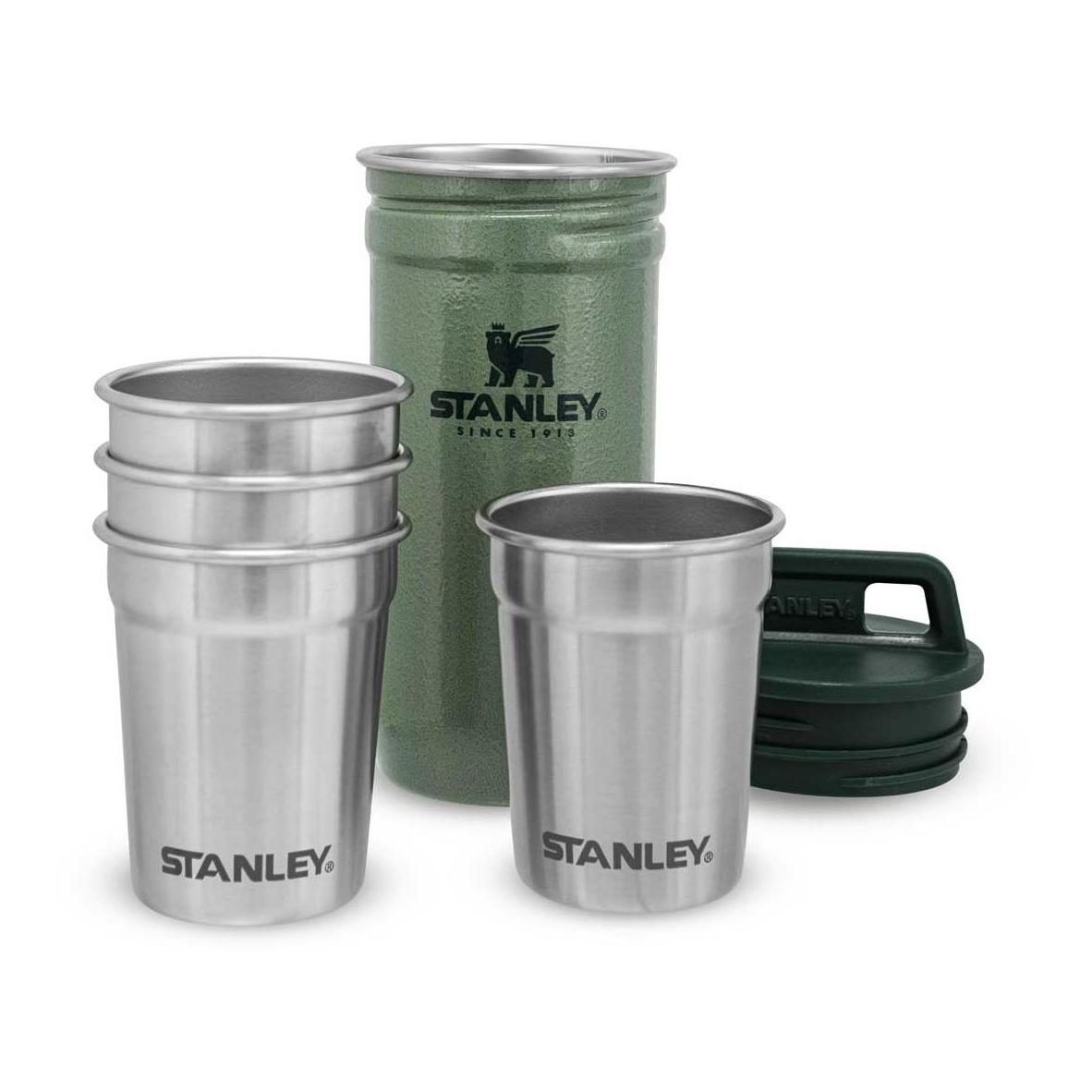 Stanley Adventure Nesting Shot Glass Set 59 ml - Hammertone Green