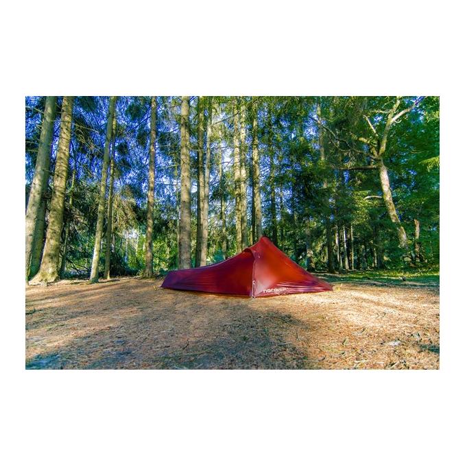 Lofoten 1 ULW Lightweight-Zelt 1 Person - Burnt Red