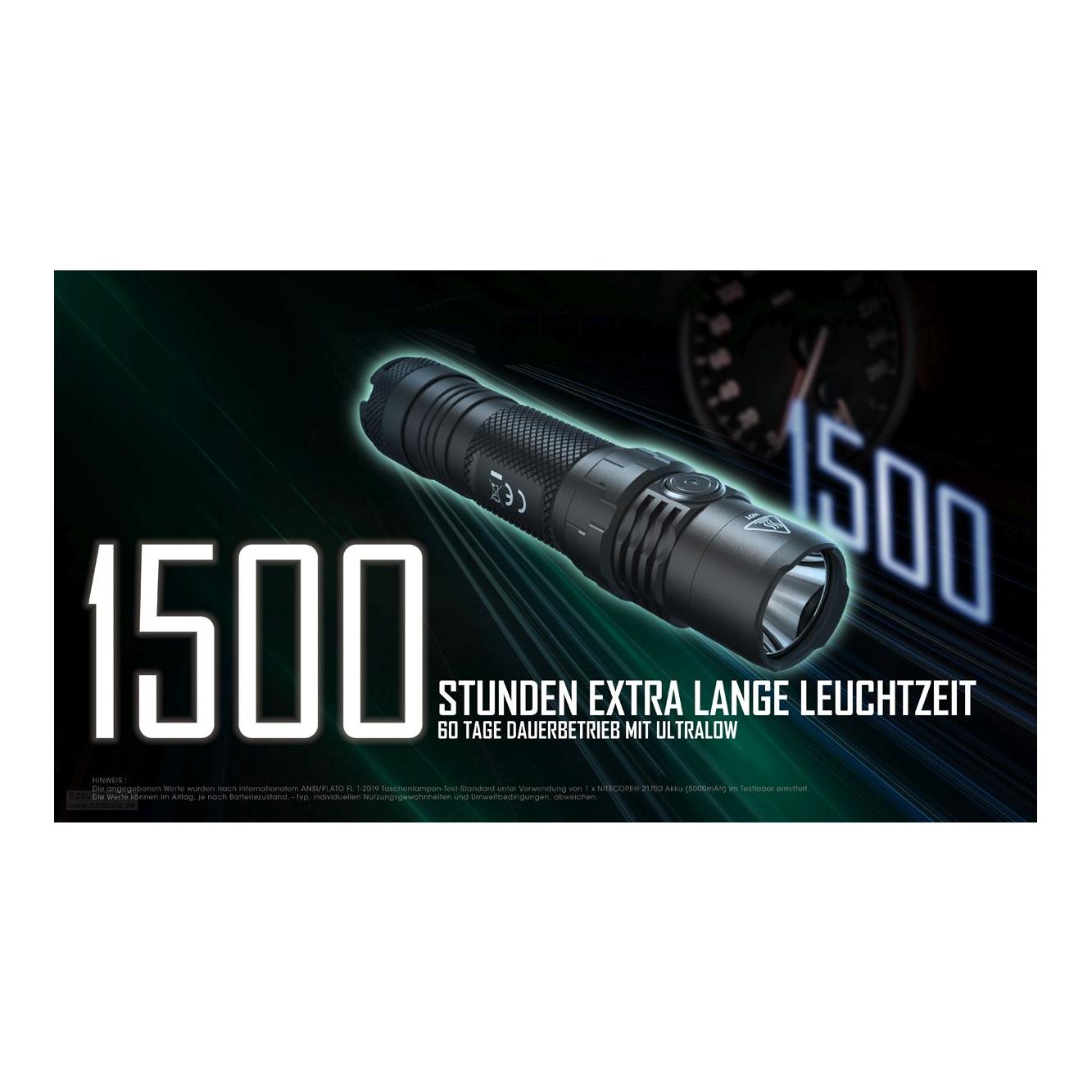 MH10S Taschenlampe inkl. Akku - 1800 Lumen