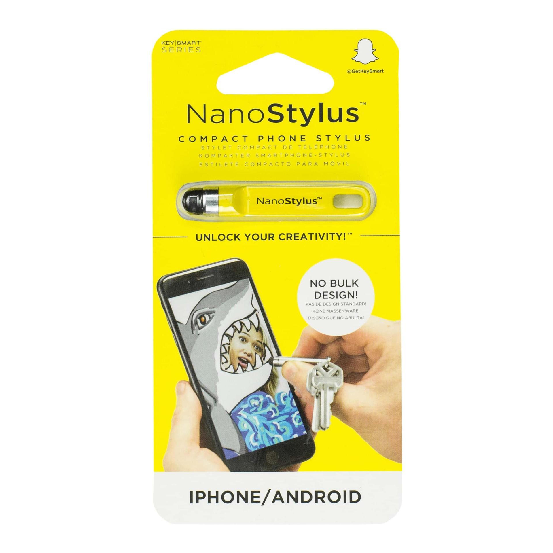 KeySmart Nano Stylus Compact Phone Stylus - schwarz