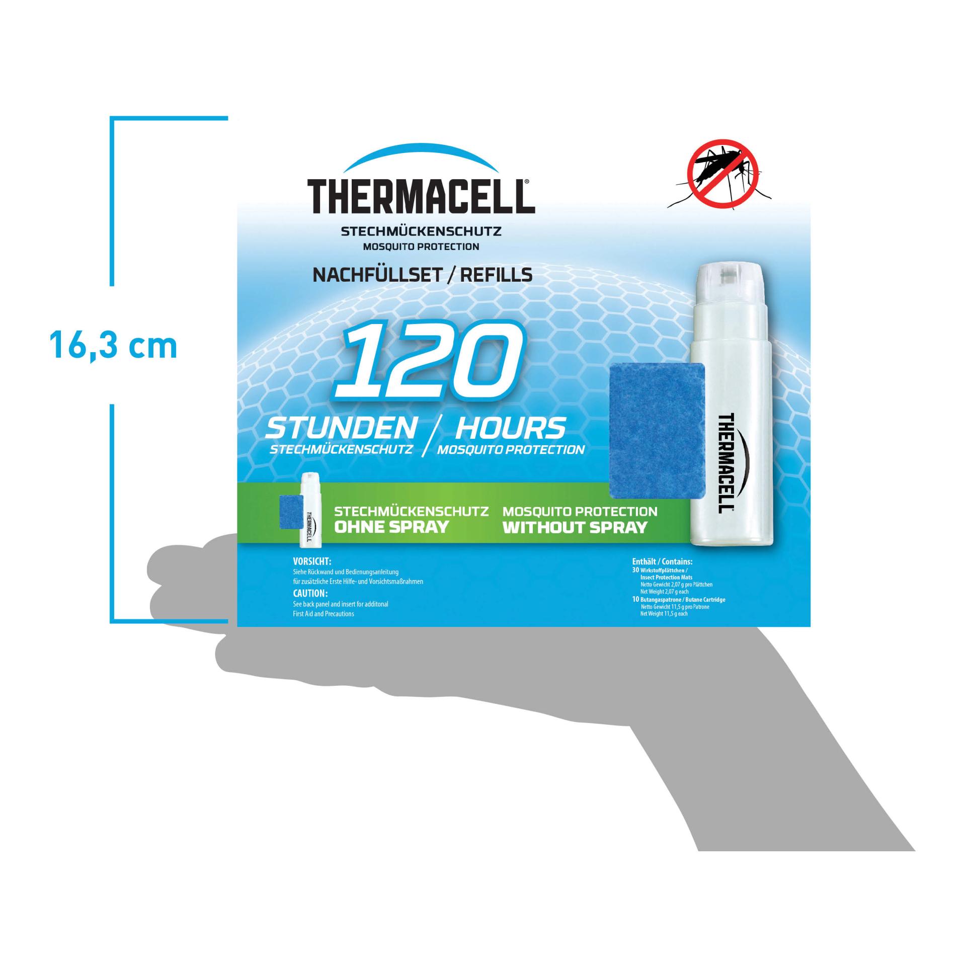 Thermacell Mückenschutz Nachfüllset 120 Stunden R-10