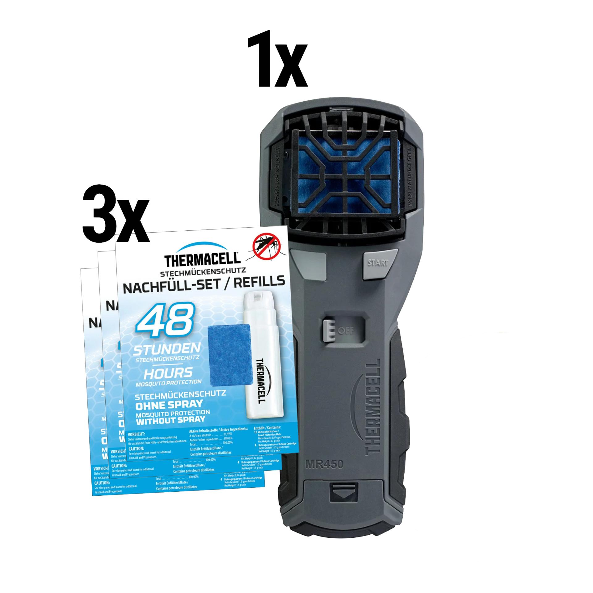 Thermacell Set: Protect MR450 +recharges 120+hr