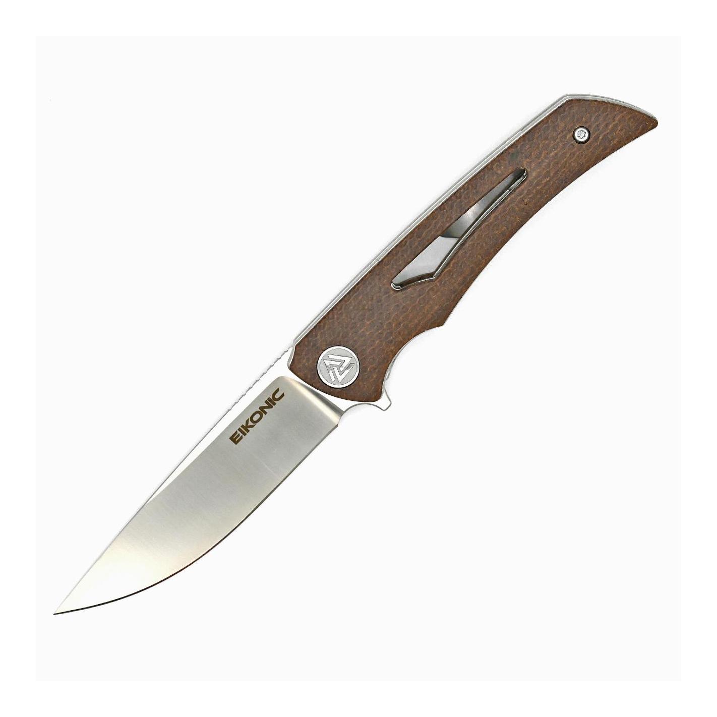 Eikonic Einhandmesser Aperture, Micarta