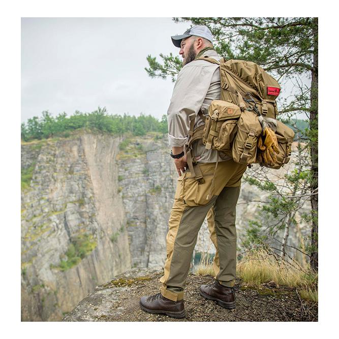 Hybrid Outback Hose - Koyote/Taiga grün