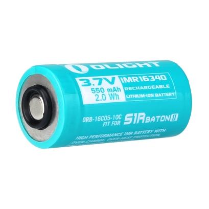 Olight IMR 16430 550mAh Akku für S1R Baton II  & Baton 3