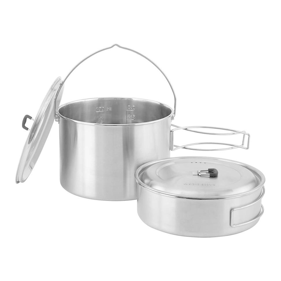 Solo Stove Kit combiné Solo Stove Campfire + 2 casseroles