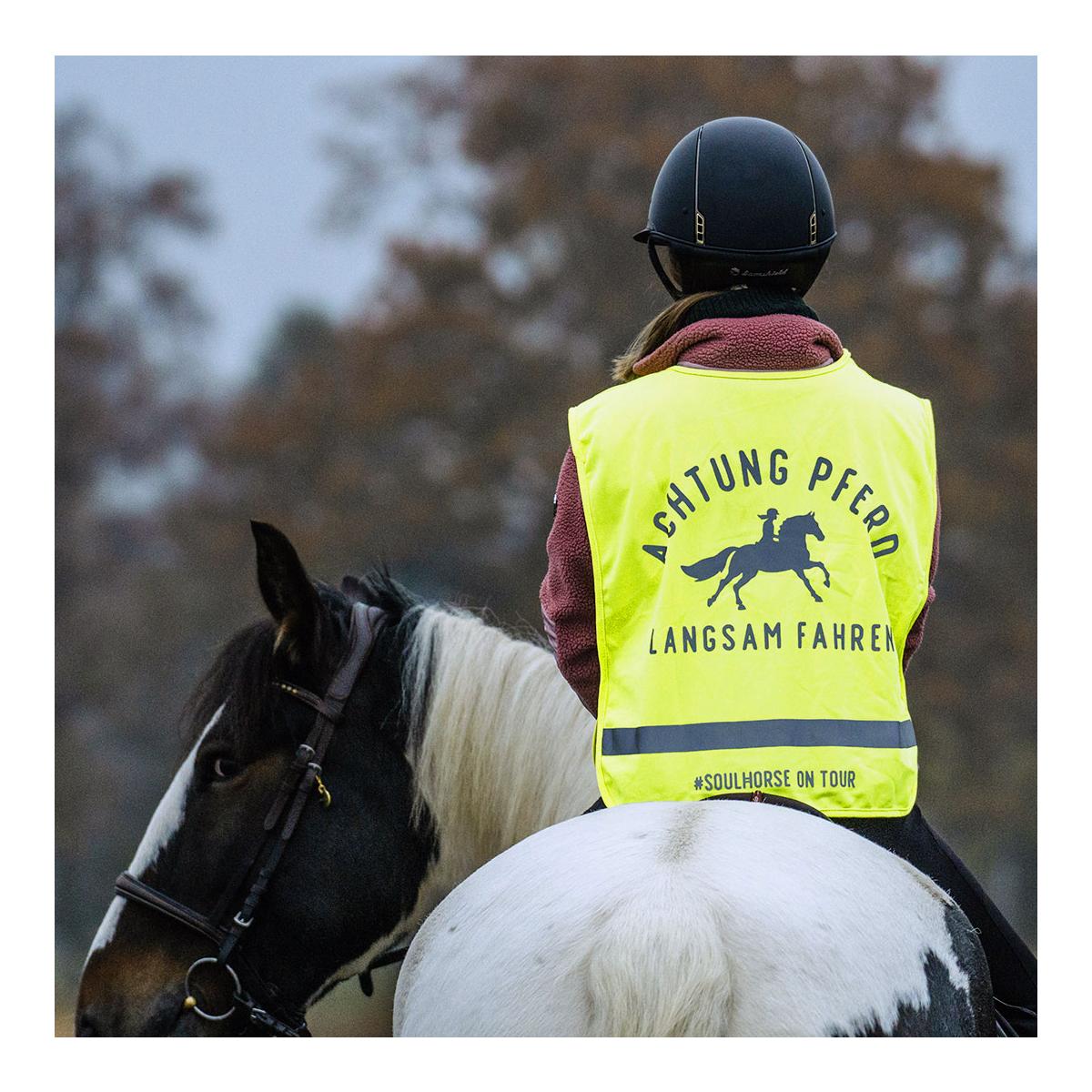 Soulhorse Warnweste "Achtung Pferd"