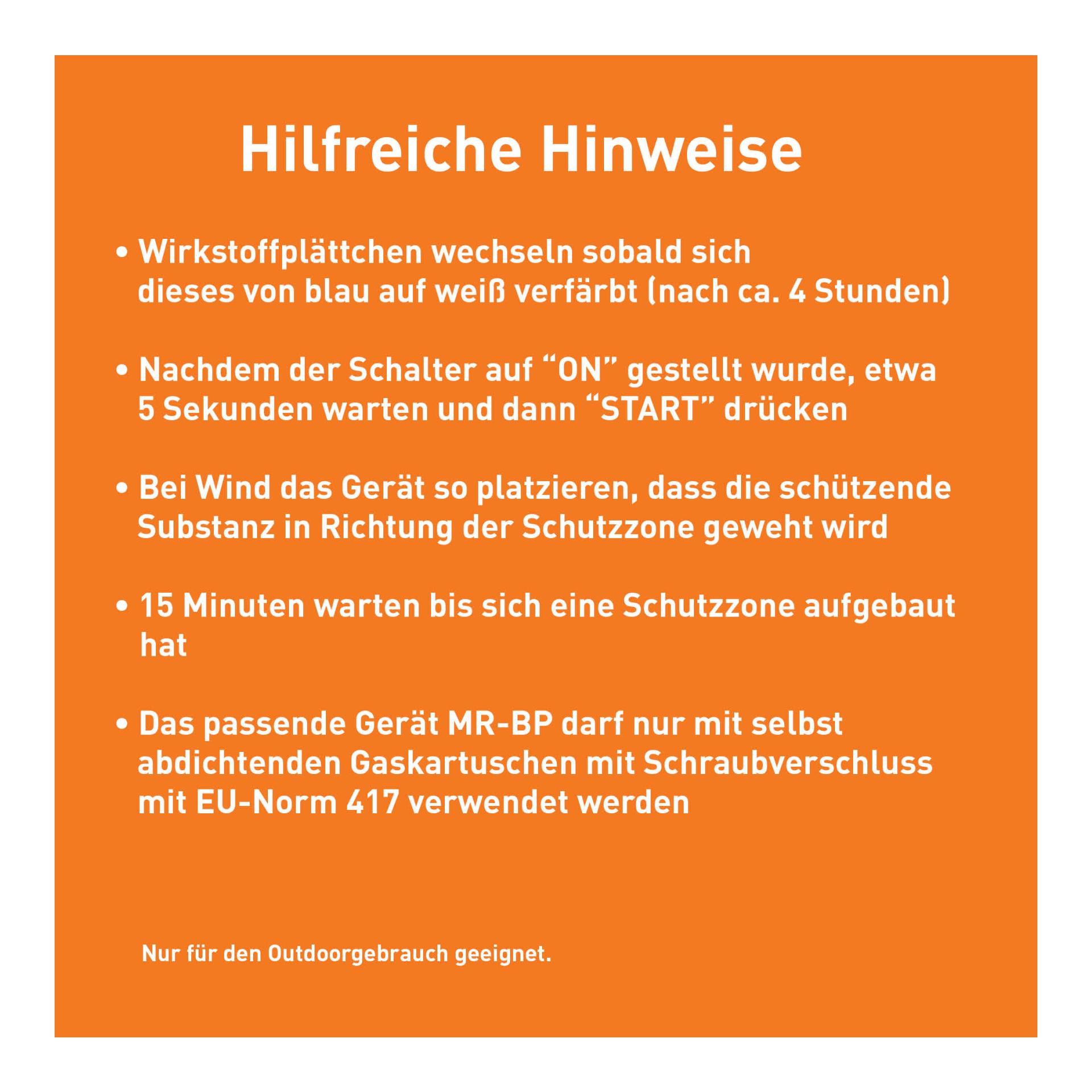 Thermacell Nachfüllpackung Backpacker 48 Stunden M-48