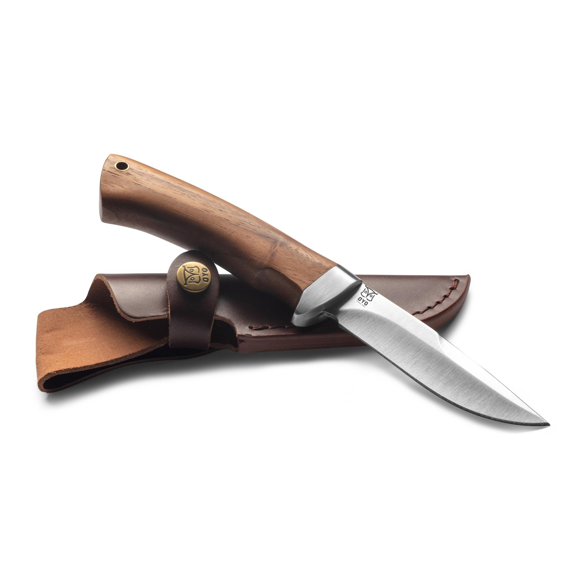 Øyo HALLINGSKARVET - Jagd/Outdoormesser mit Lederscheide