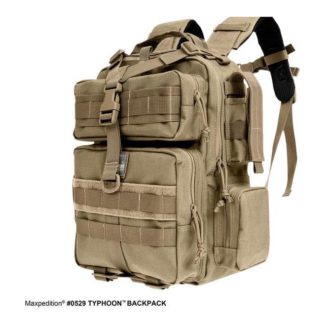 Typhoon Rucksack 13L - Khaki / Foliage