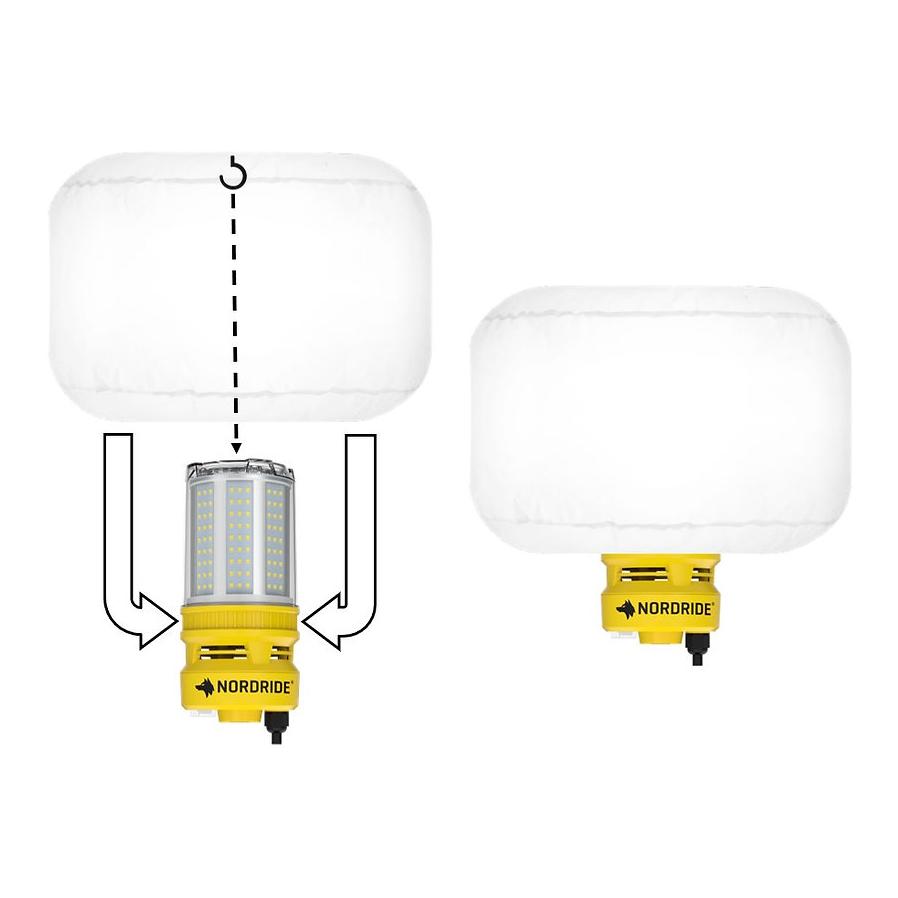 Nordride LED Ballonleuchte-Set VISION LED BALLOON