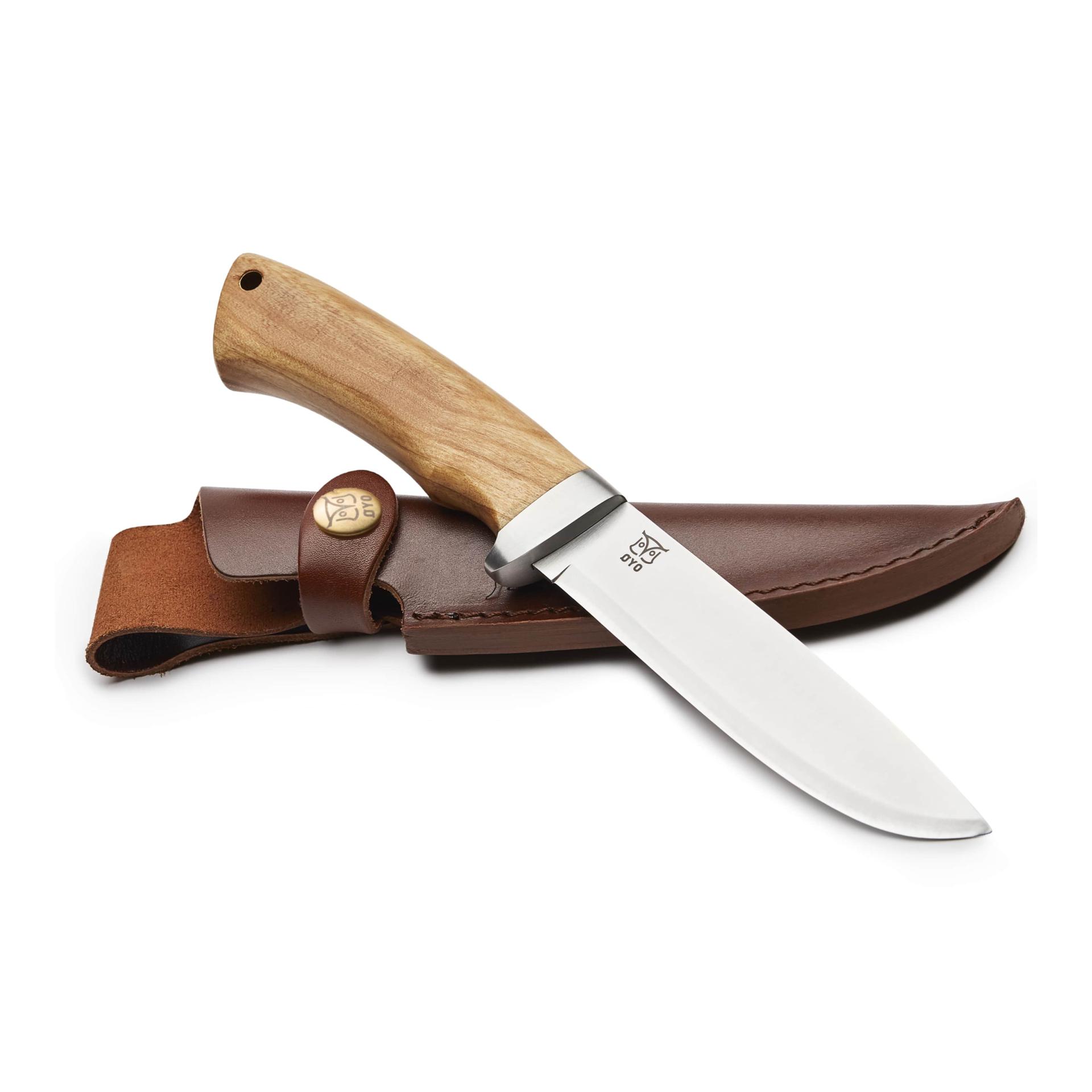 Øyo RONDANE - Jagd/Outdoormesser mit Lederscheide