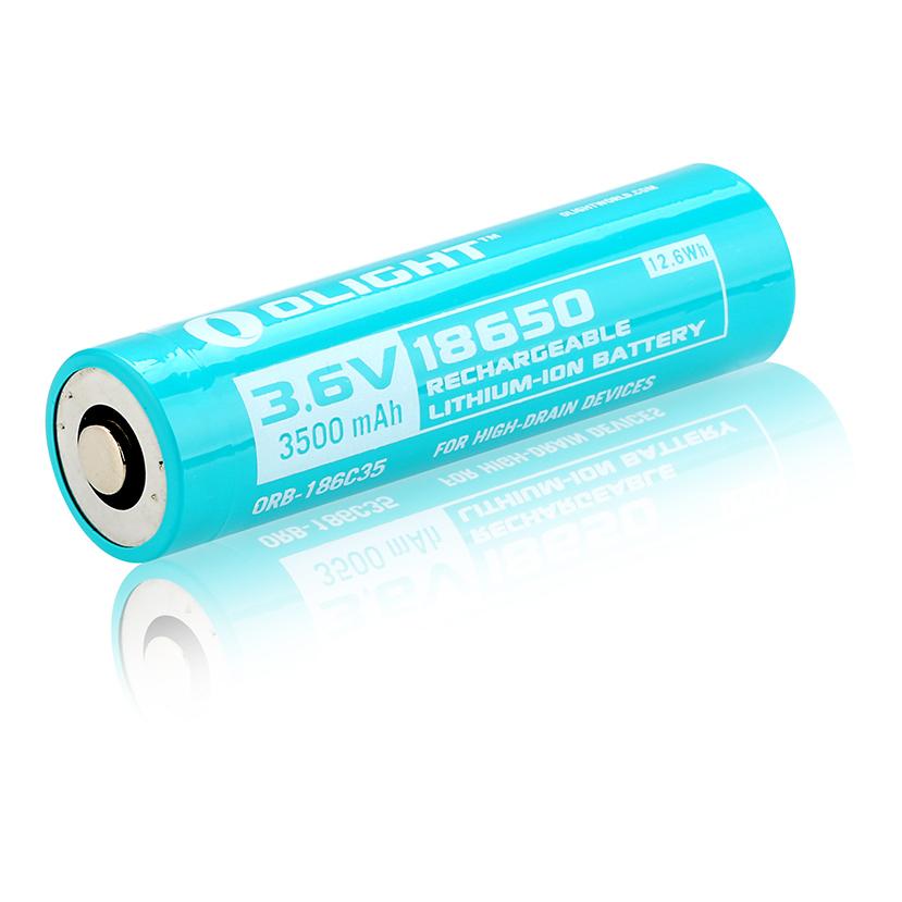 Olight 18650 Akku 3500 mAh  - Blau