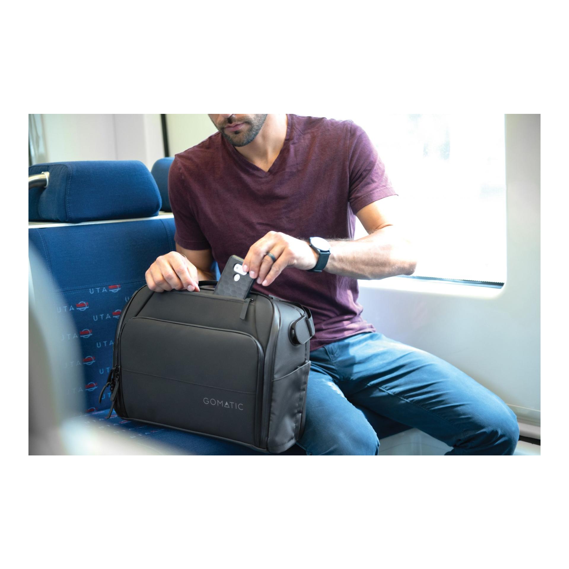Gomatic Messenger Bag - Schwarz