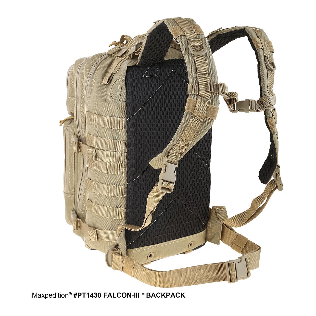 Falcon-III Rucksack 35L - Schwarz