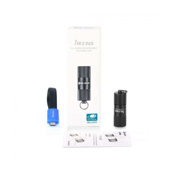 Olight I1R 2 EOS Kit LED Schlüsselanhänger - Schwarz