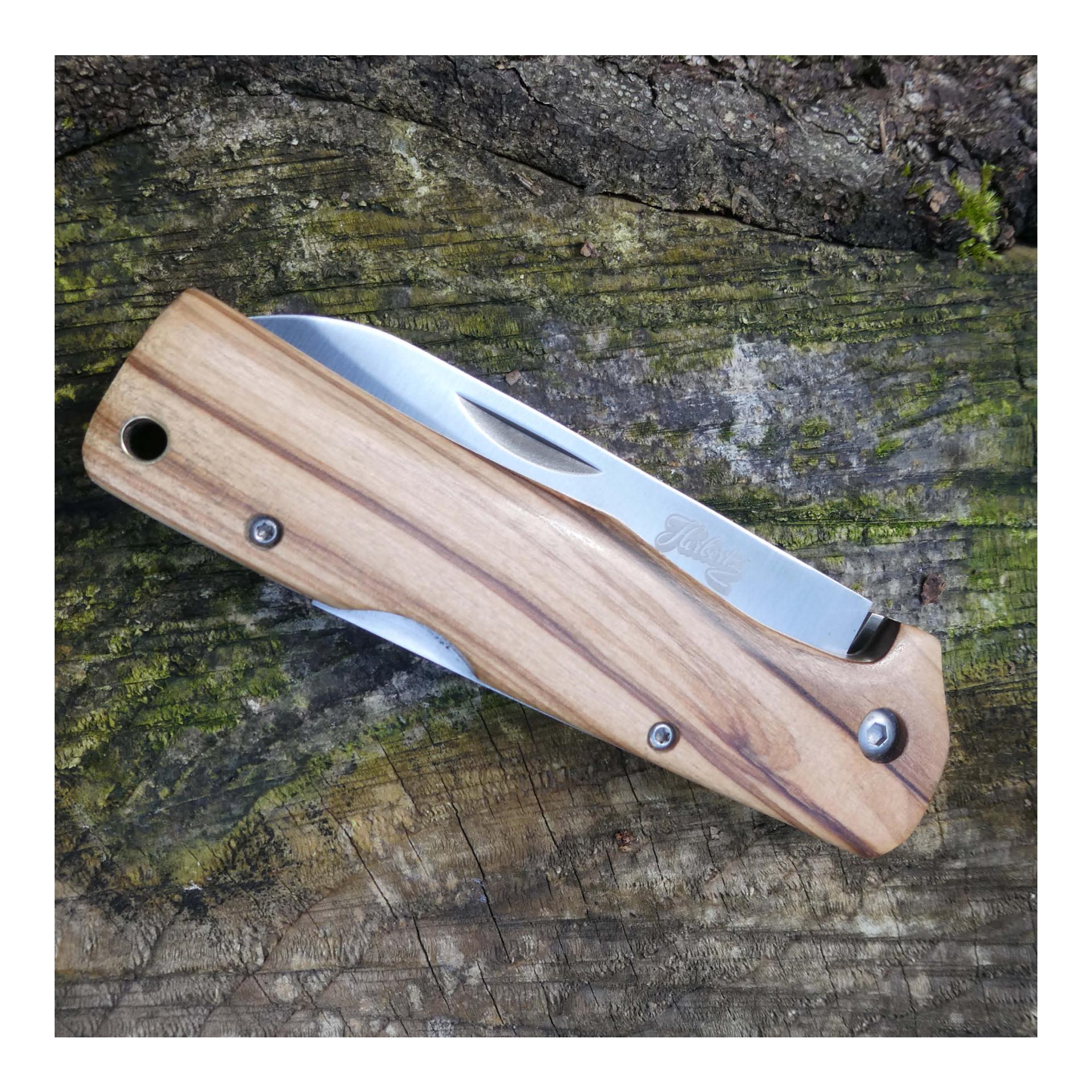 Herbertz Selektion Taschenmesser Olivenholz