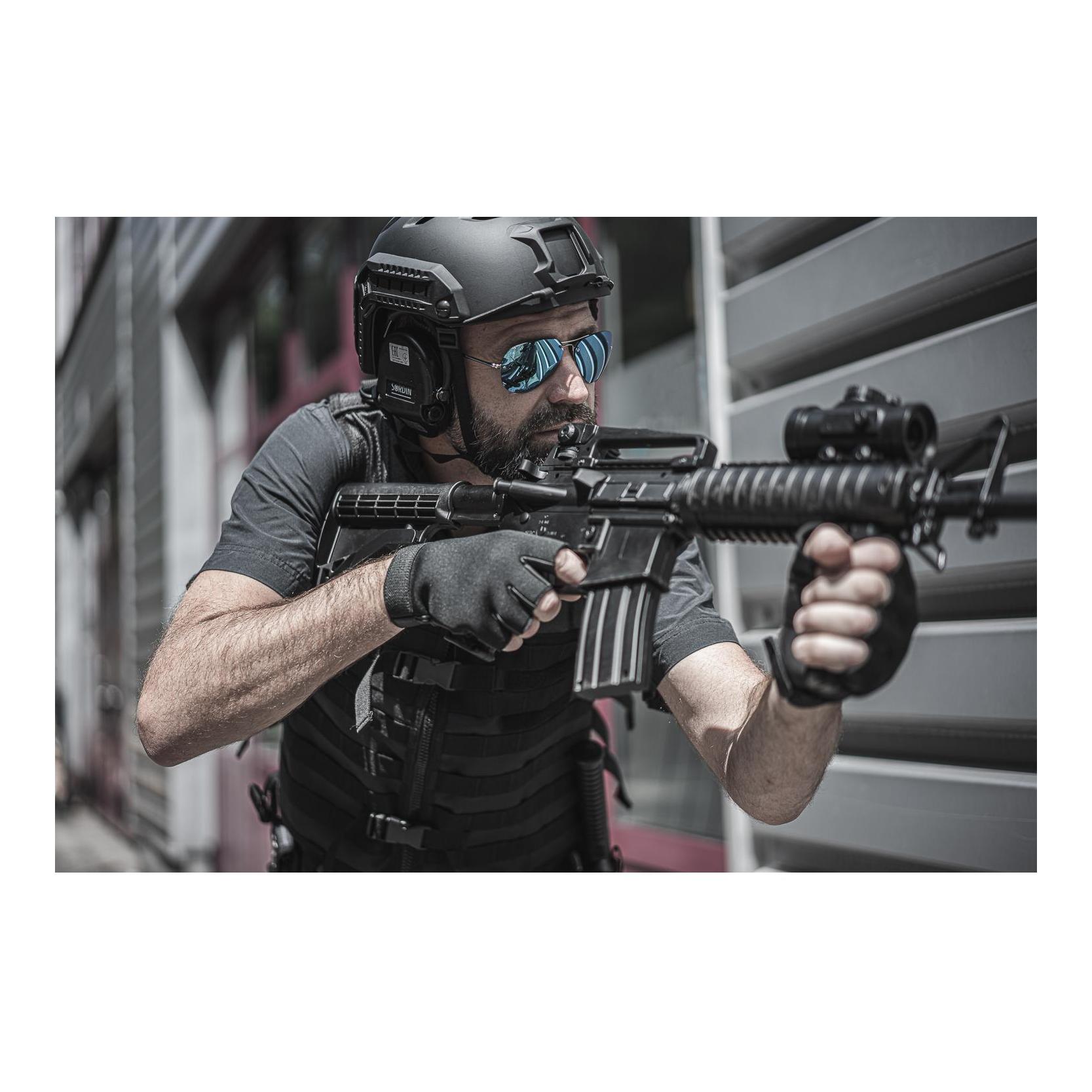 Sordin Supreme Pro X mit Lederband und Schaumkissen - Schwarze Cups