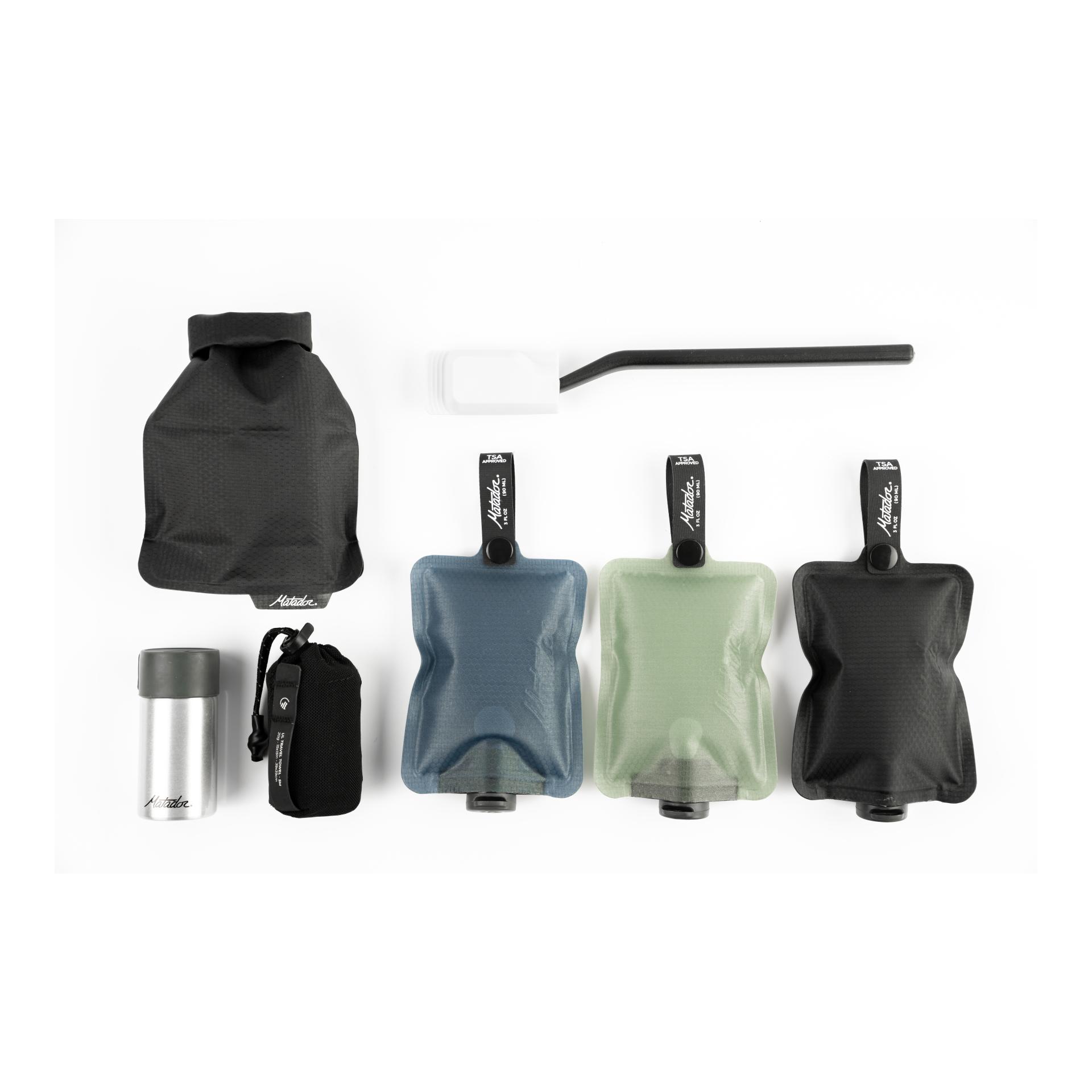 Matador FlatPak Toilettenartikelflaschen (3er-Pack)