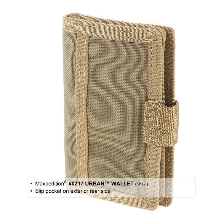 Maxpedition Urban Brieftasche - Schwarz