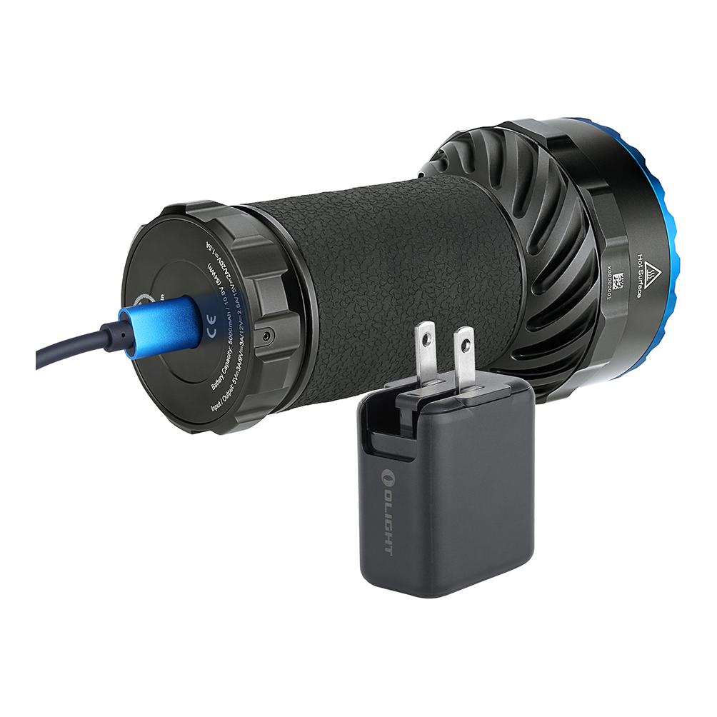 Olight Projecteur LED Marauder 2 avec 14 000 lumens - Noir