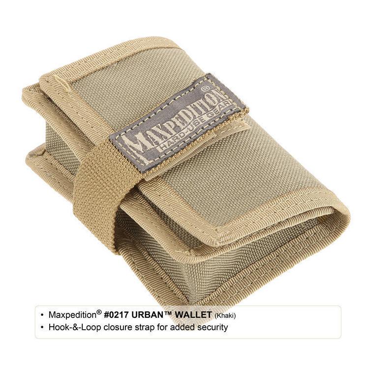 Maxpedition Urban Brieftasche - Schwarz