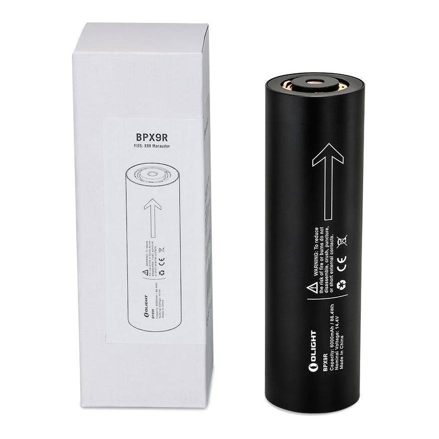 Olight Akku Pack 6000 mAh für X9R - Schwarz