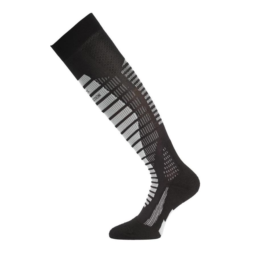 Lasting WRO Merino SKI-Socken - schwarz