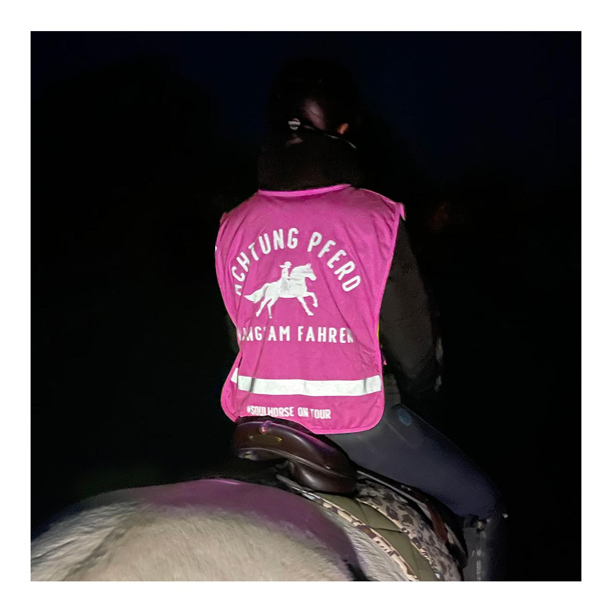 Soulhorse Warnweste "Achtung Pferd"