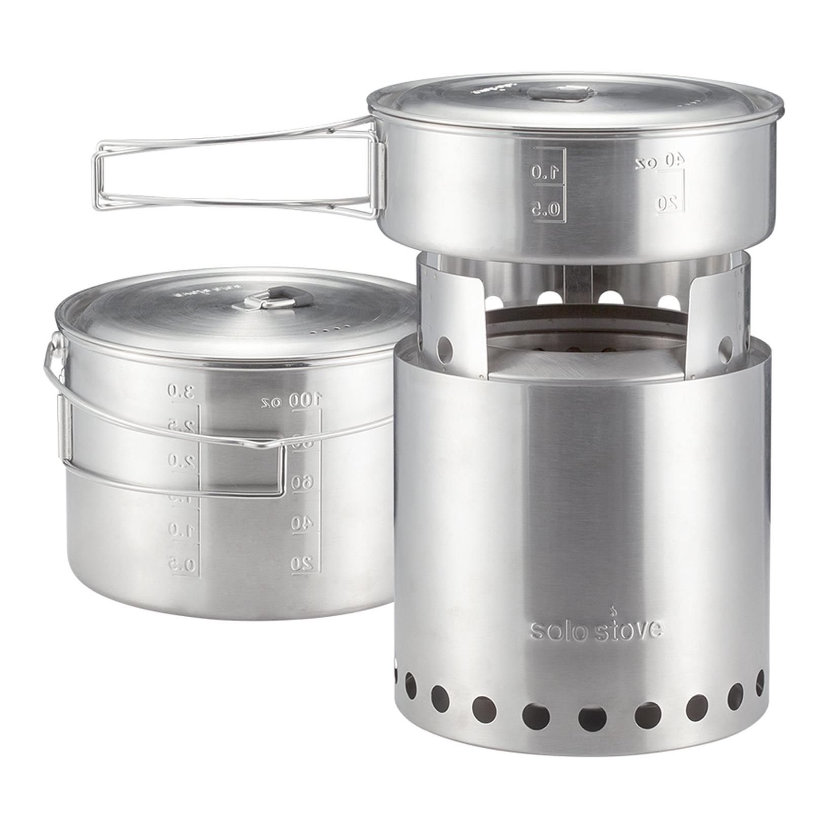 Solo Stove Campfire & 2 Pot Set Kombi