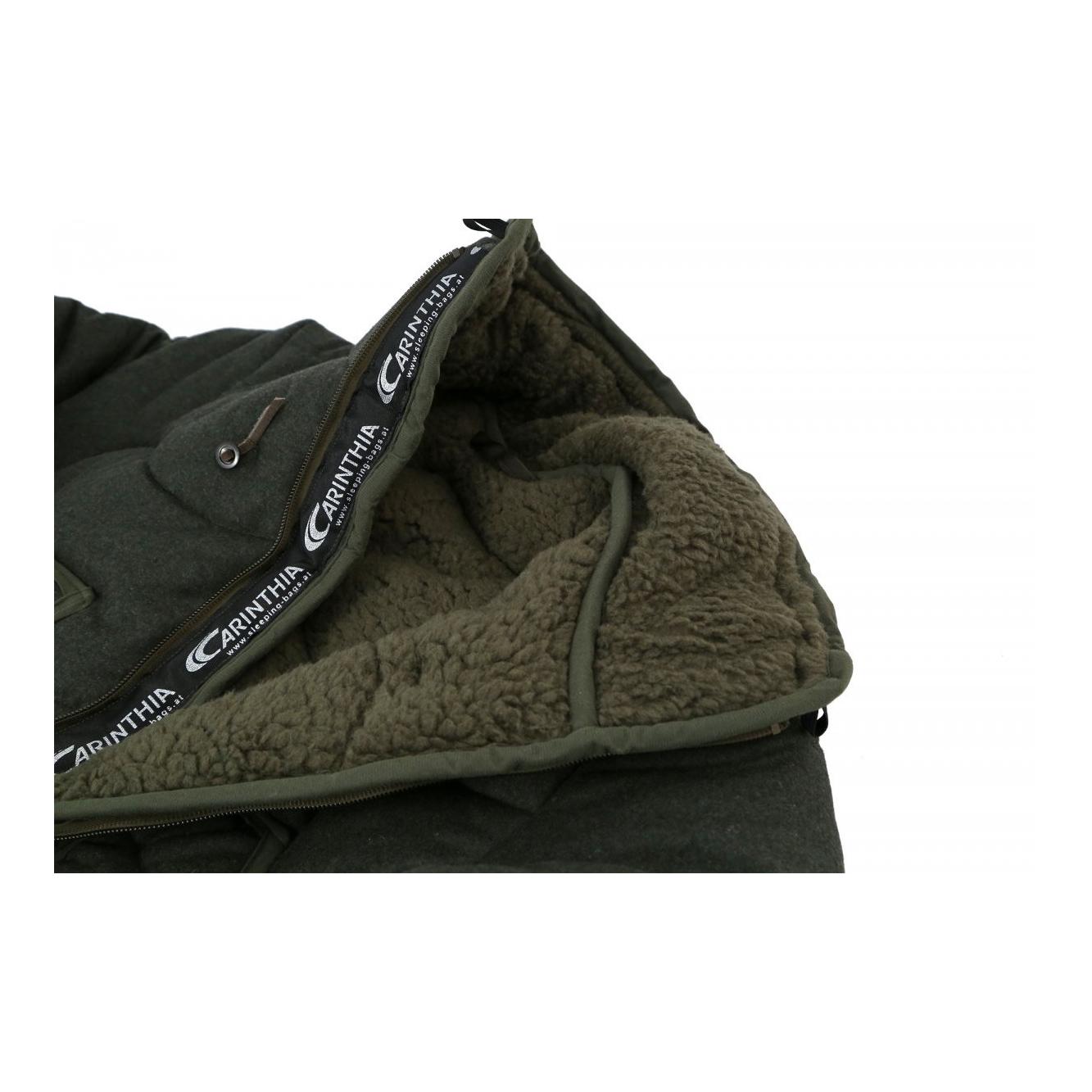 Carinthia Ansitzjacke & Fussteil Webpelz G-Loft - oliv