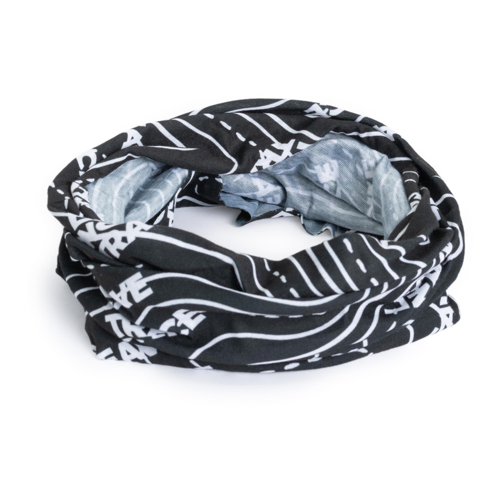 orsino Multifunktionstuch Neckwarmer Leave no trace - schwarz