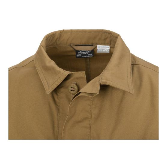 Helikon Shirt Woodsman - Coyote / Taiga Grün