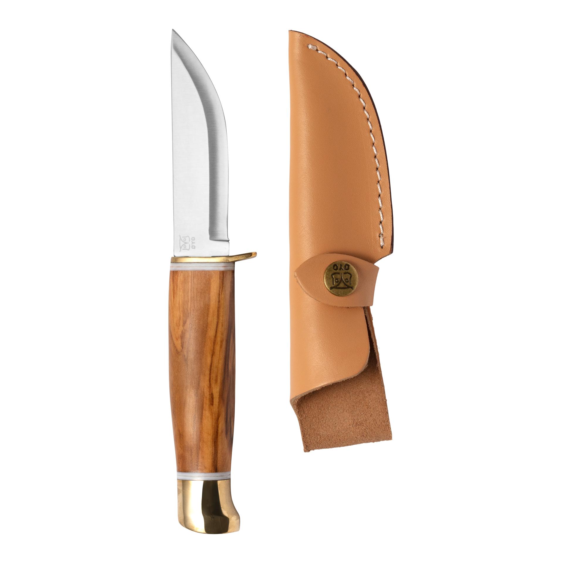 Øyo JOUNTHEIMEN - Jagd/Outdoormesser mit Lederscheide