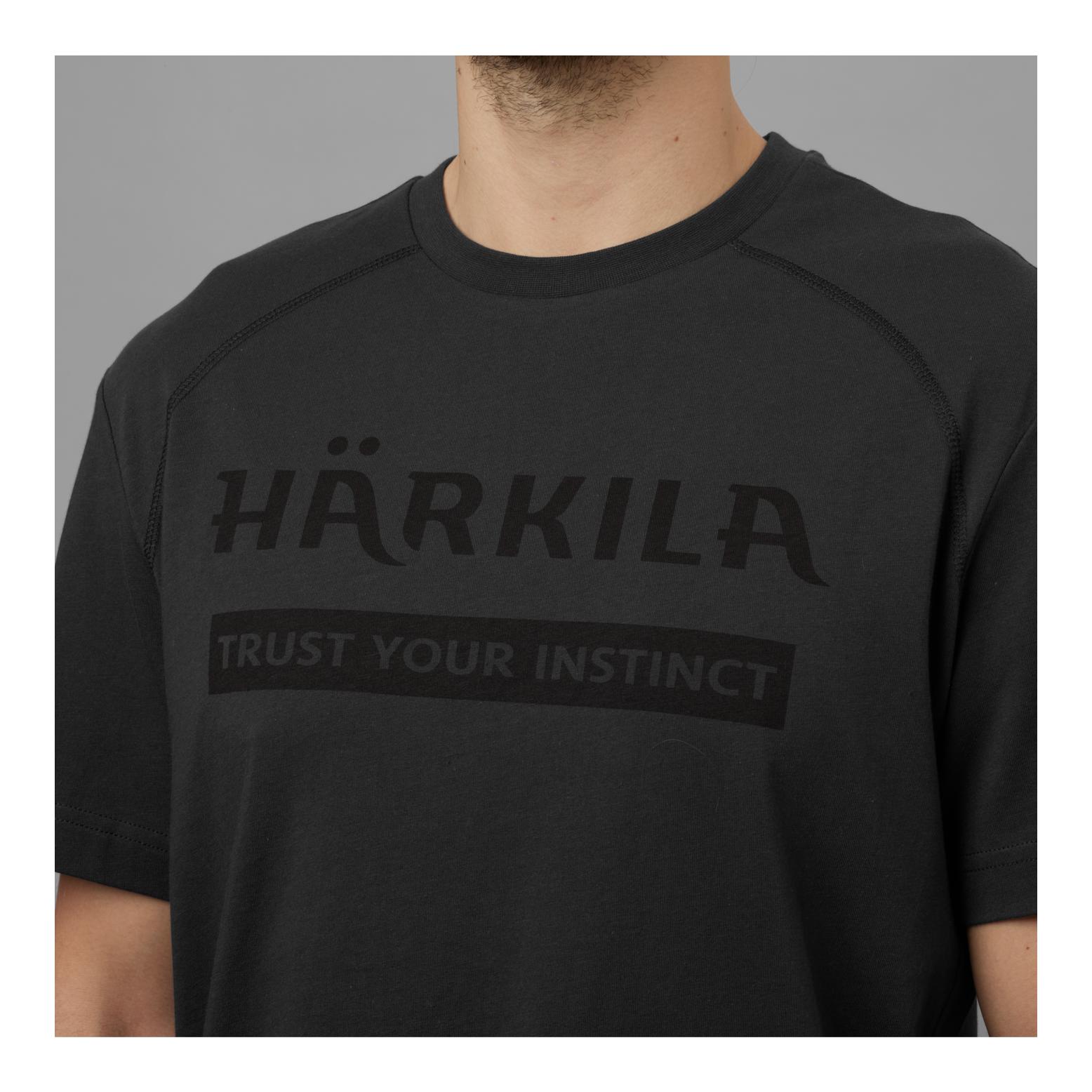 Härkila Logo T-Shirt 2er-pack - Duffel green/Phantom