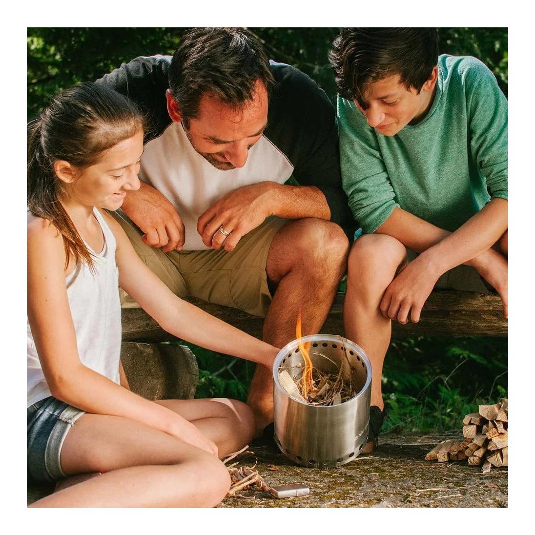 Solo Stove Kit combiné Solo Stove Campfire + 2 casseroles